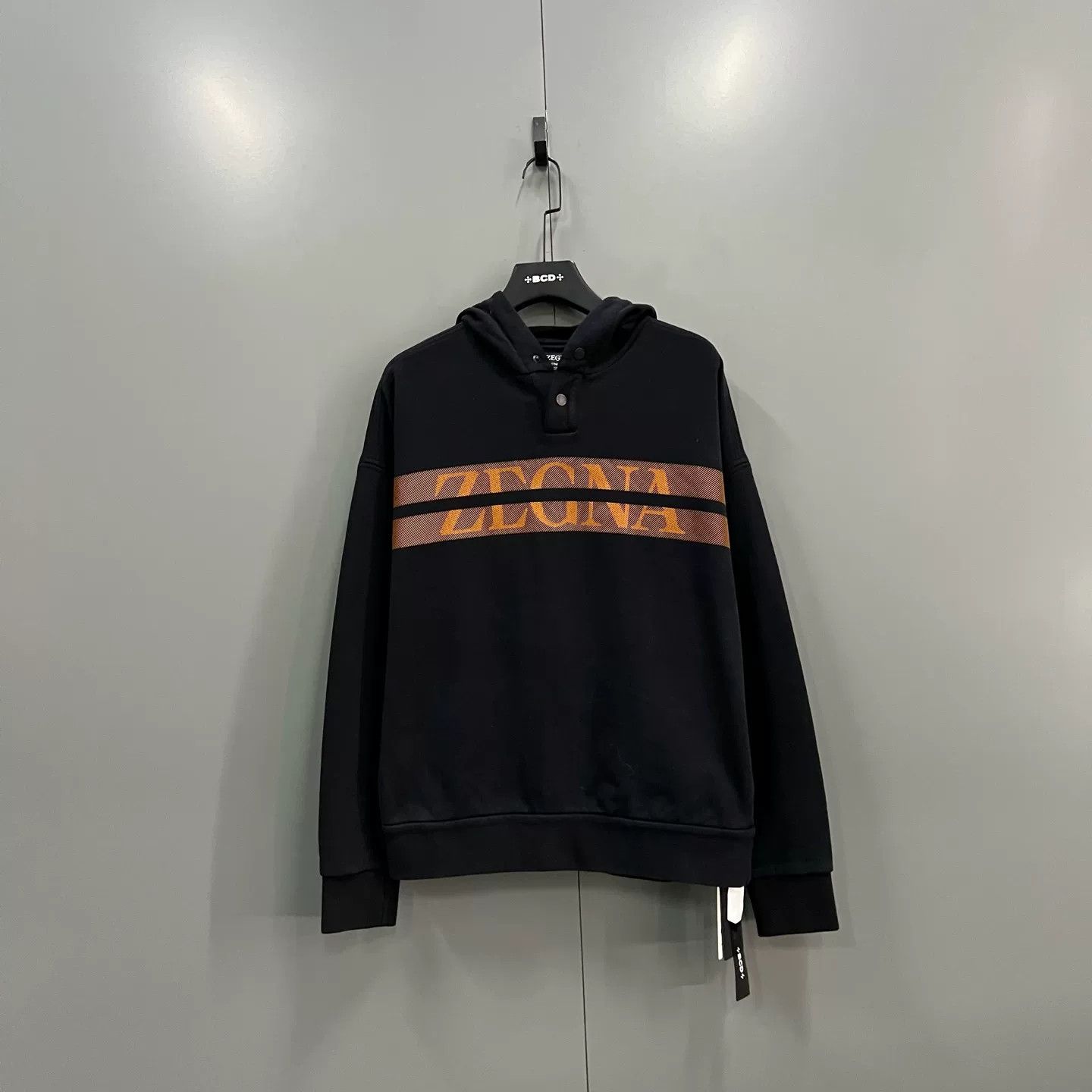 Z Zegna Zegna Front Logo Hoodie US M Size US M / EU 48-50 / 2 - 2 Thumbnail