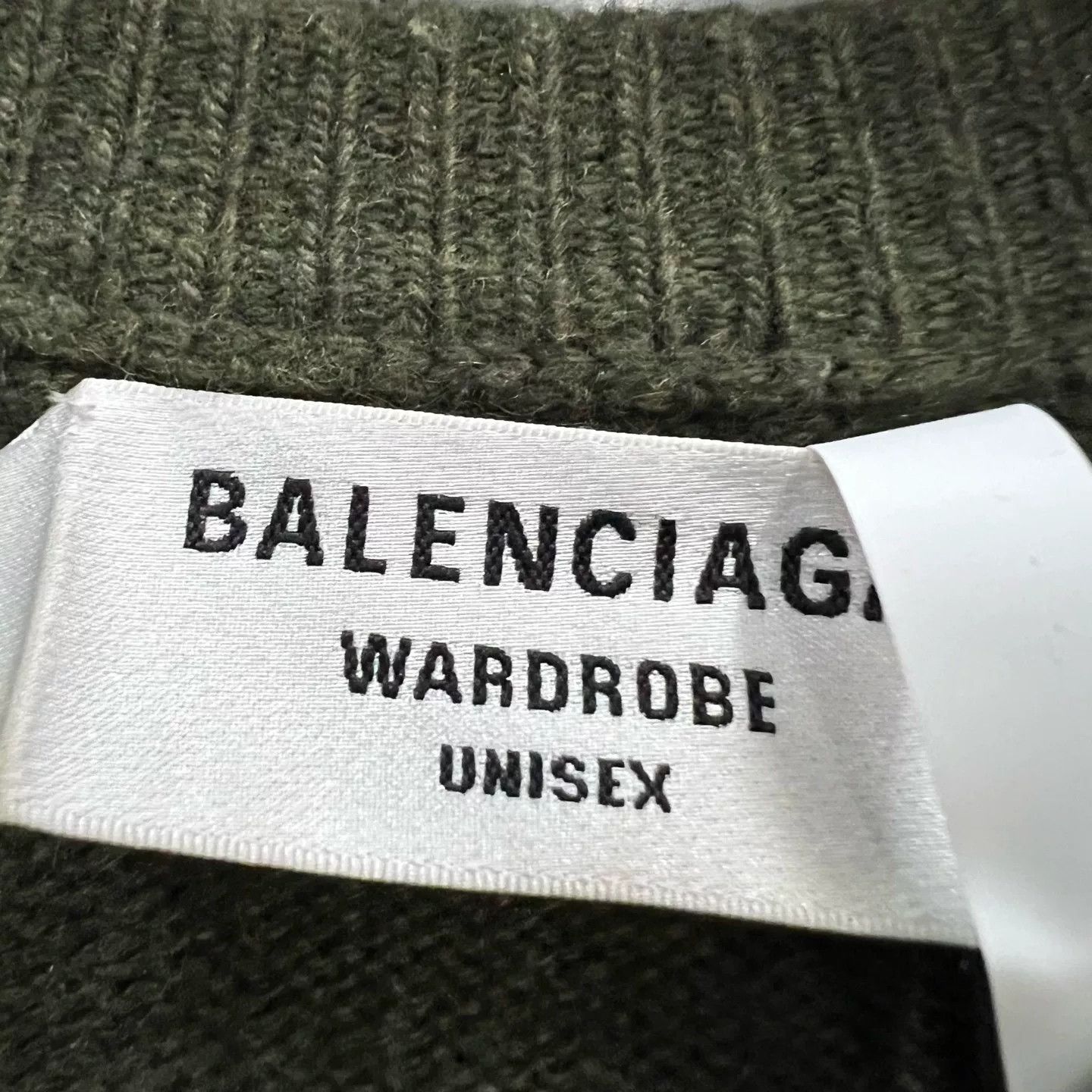 Balenciaga Balenciaga Allover Logo Knit Sweater Size 3 Size US L / EU 52-54 / 3 - 4 Thumbnail