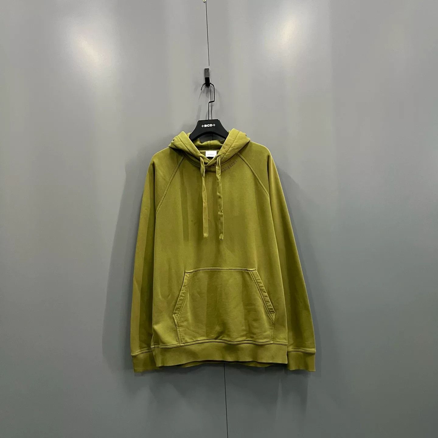 Burberry Burberry Embroidered Logo Hoodie Green Size L Size US L / EU 52-54 / 3 - 2 Thumbnail