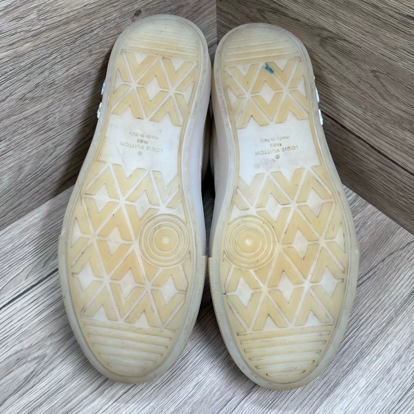Louis Vuitton Louis Vuitton Ollie Denim Low-Top Sneakers 7.5 Size US 8.5 / EU 41-42 - 7 Thumbnail