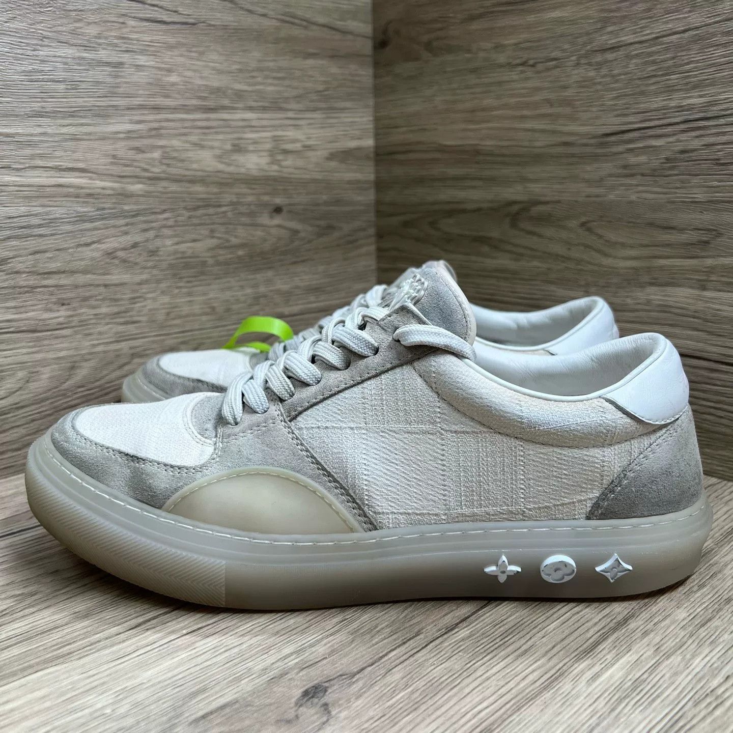 Louis Vuitton Louis Vuitton Ollie Denim Low-Top Sneakers 7.5 Size US 8.5 / EU 41-42 - 2 Thumbnail