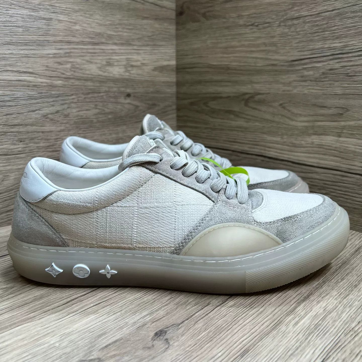 Louis Vuitton Louis Vuitton Ollie Denim Low-Top Sneakers 7.5 Size US 8.5 / EU 41-42 - 5 Thumbnail