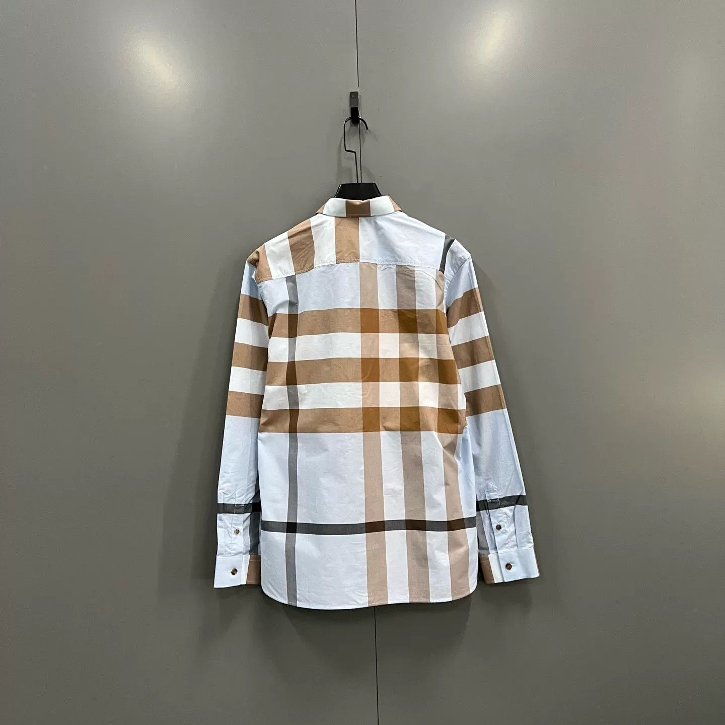 Burberry Burberry Colorblock Check Shirt Size L Size US L / EU 52-54 / 3 - 3 Thumbnail