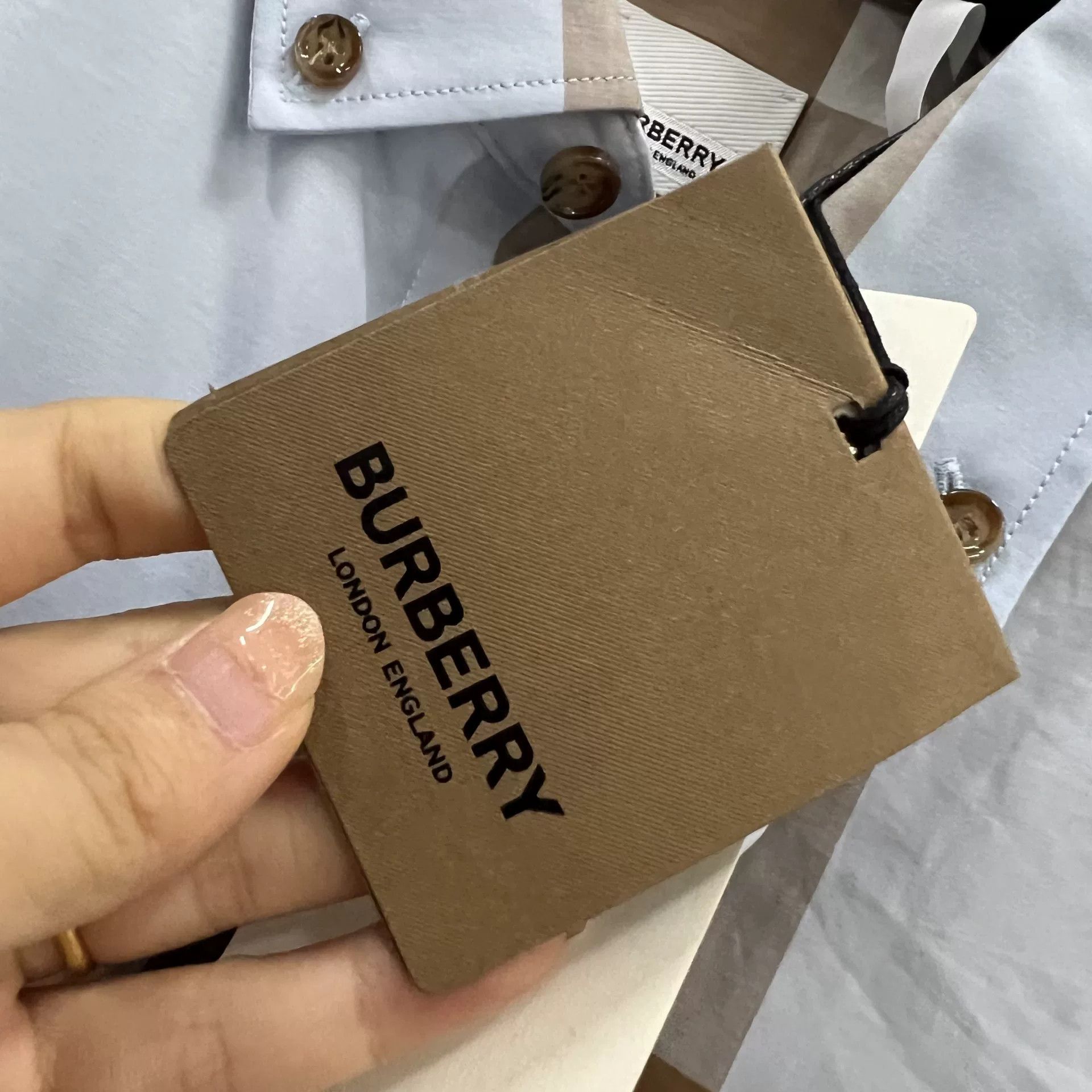 Burberry Burberry Colorblock Check Shirt Size L Size US L / EU 52-54 / 3 - 5 Thumbnail