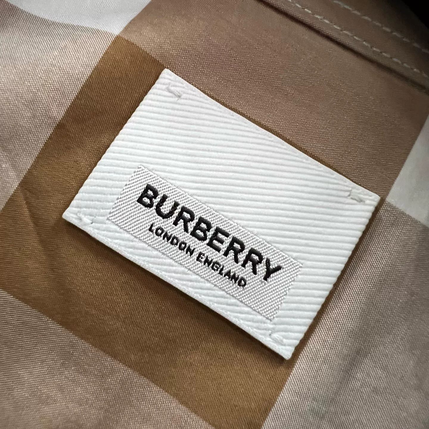 Burberry Burberry Colorblock Check Shirt Size L Size US L / EU 52-54 / 3 - 4 Thumbnail