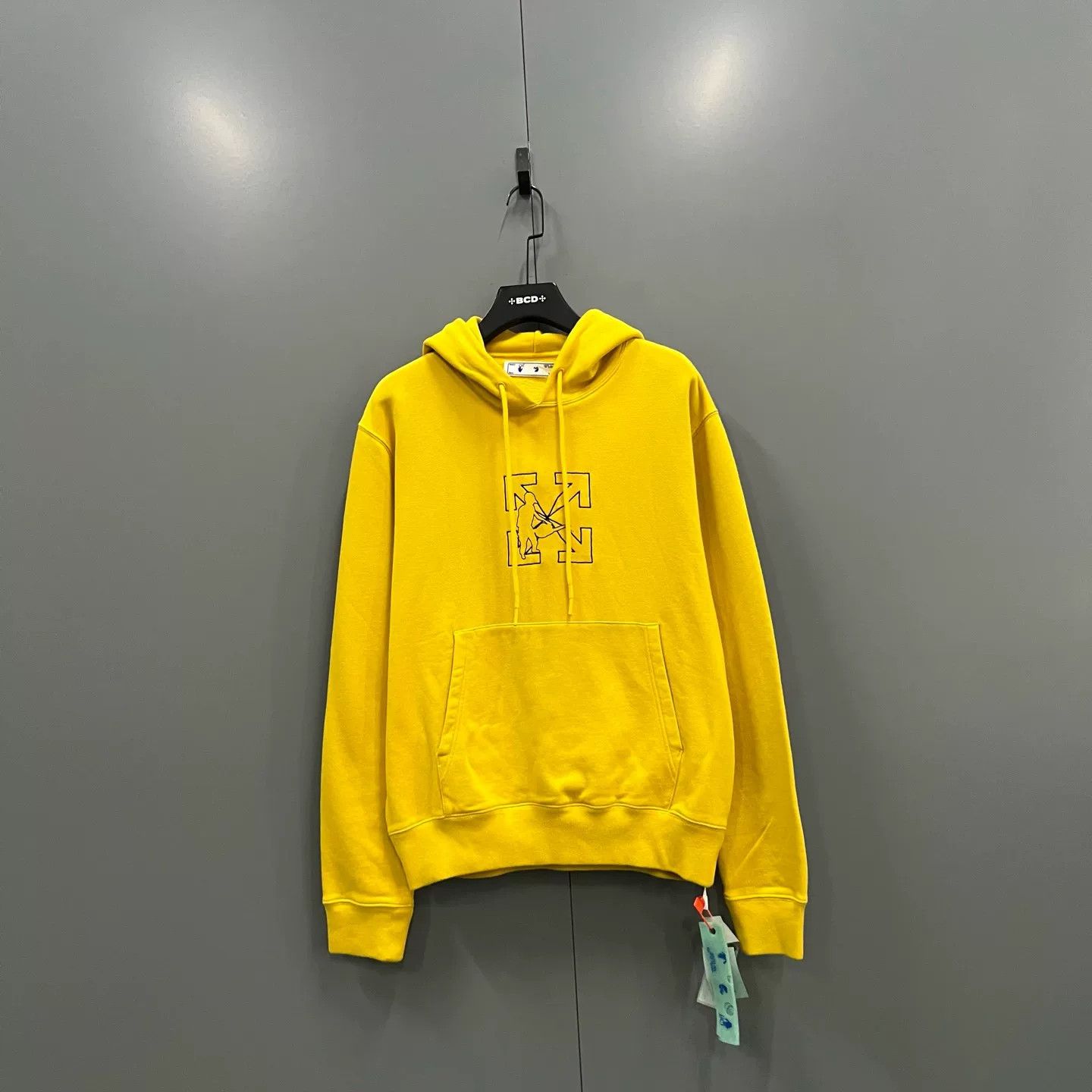 Off-White Off-White Embroidered Arrow Hoodie L Size US L / EU 52-54 / 3 - 2 Thumbnail