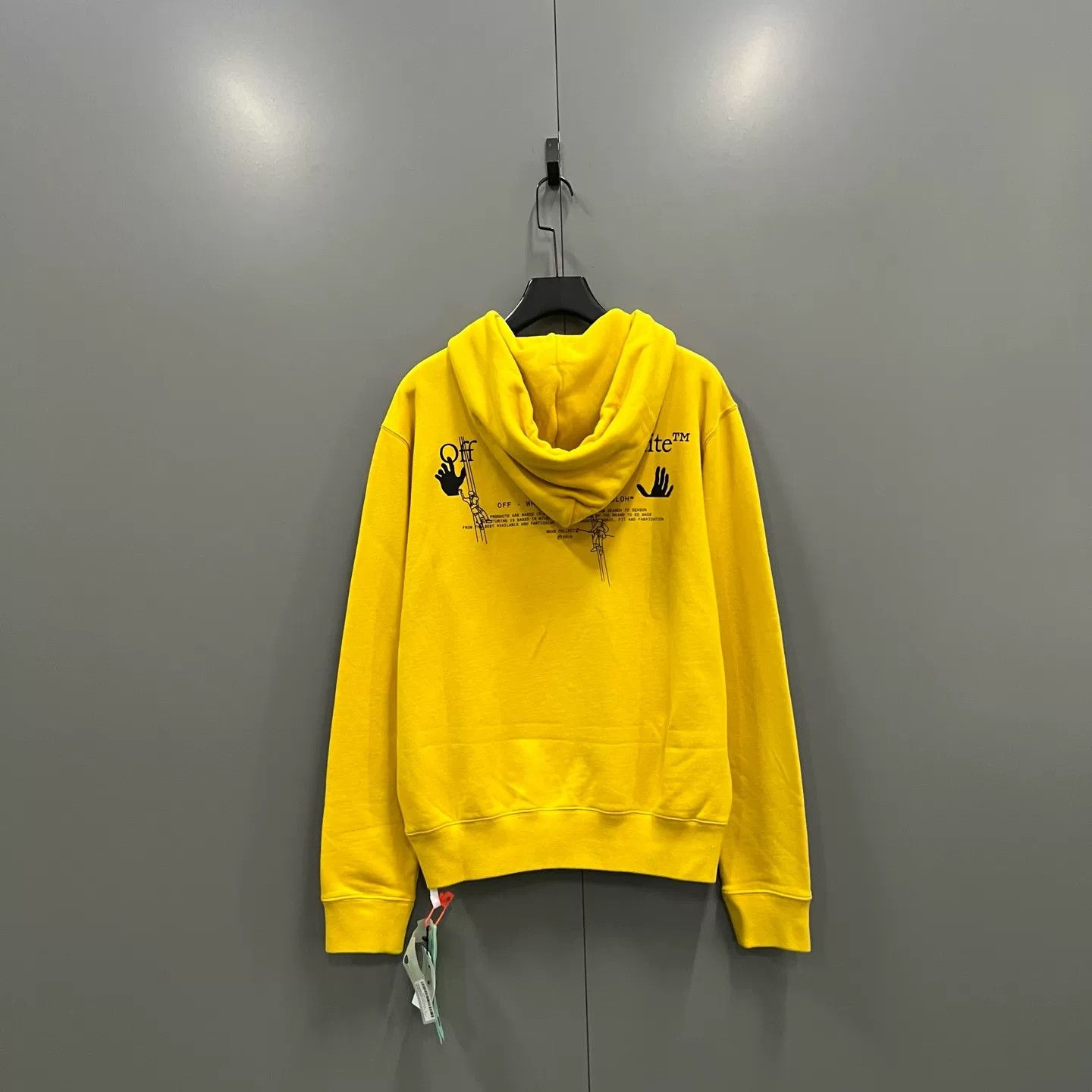 Off-White Off-White Embroidered Arrow Hoodie L Size US L / EU 52-54 / 3 - 3 Thumbnail