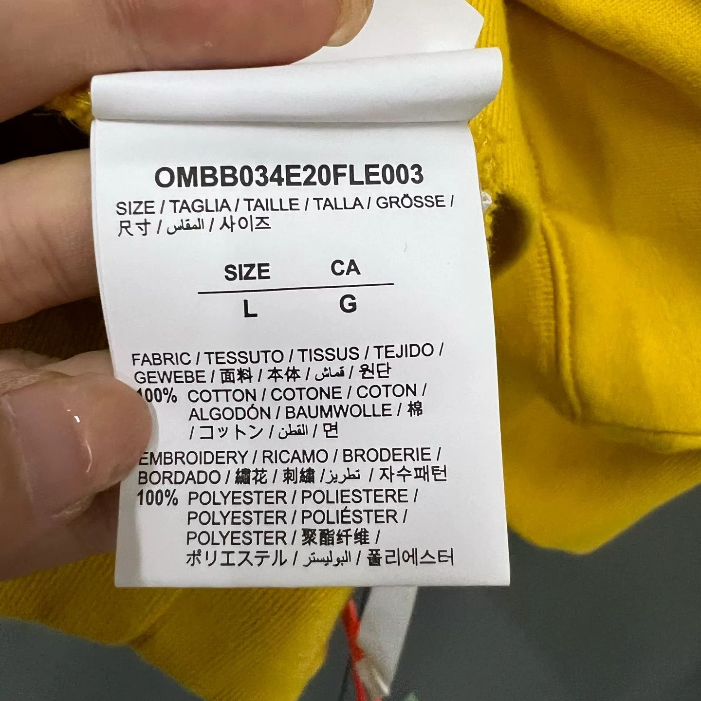 Off-White Off-White Embroidered Arrow Hoodie L Size US L / EU 52-54 / 3 - 4 Thumbnail