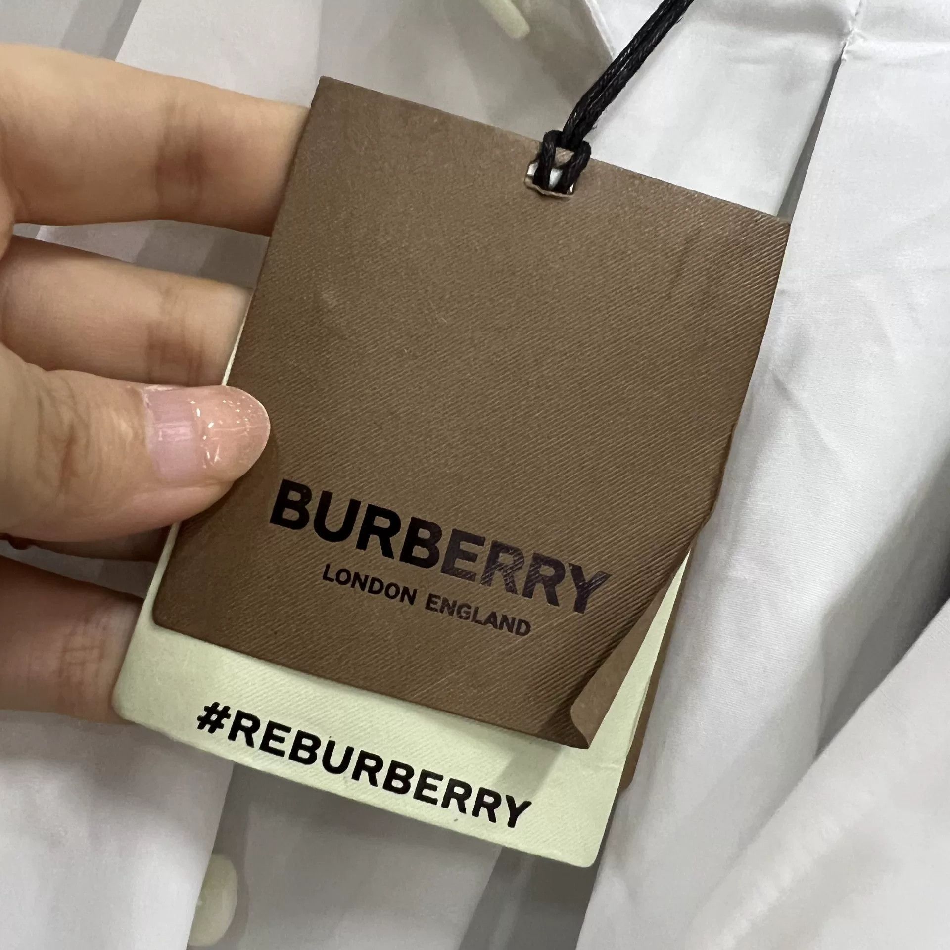 Burberry Burberry EKD Embroidery Shirt Size 38 Size US S / EU 44-46 / 1 - 5 Thumbnail
