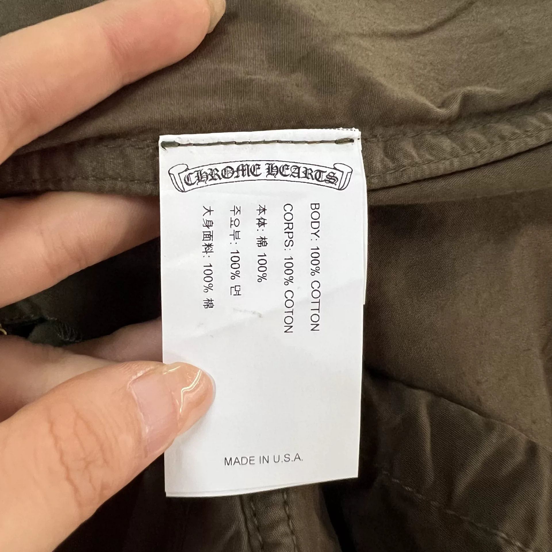 Chrome Hearts Chrome Hearts Drawstring Cargo Pants One Size Size US 32 / EU 48 - 5 Thumbnail