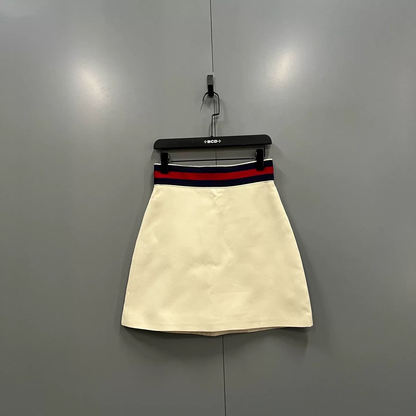 Gucci Gucci Striped Web Mini Skirt IT 42 Size 28" / US 6 / IT 42 - 2 Thumbnail