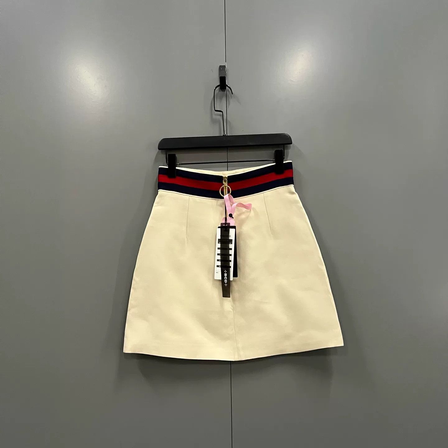 Gucci Gucci Striped Web Mini Skirt IT 42 Size 28" / US 6 / IT 42 - 3 Thumbnail
