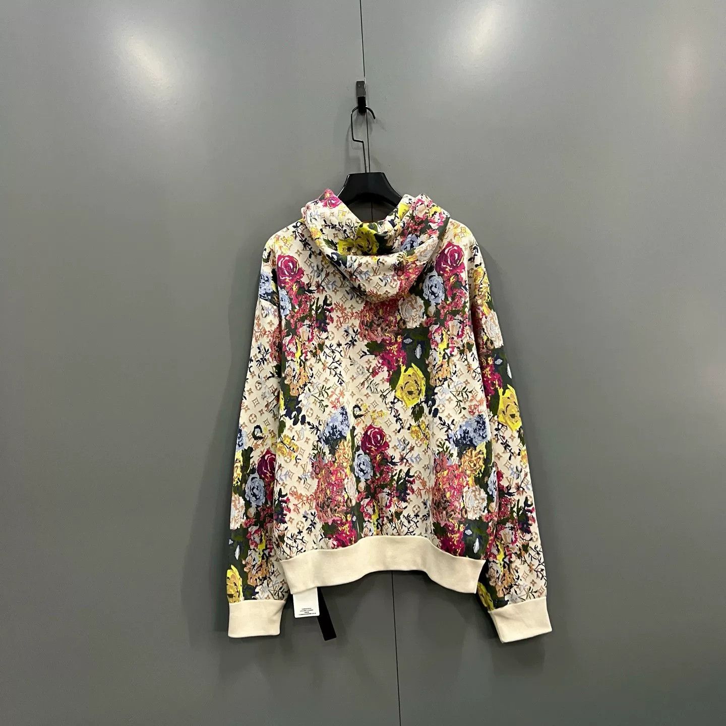 Louis Vuitton Louis Vuitton Floral Monogram Hoodie Size L Size US L / EU 52-54 / 3 - 3 Thumbnail
