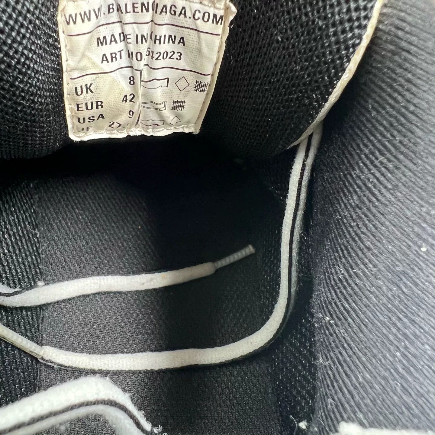 Balenciaga Balenciaga White Track Sneakers 42 Size US 9 / EU 42 - 7 Thumbnail