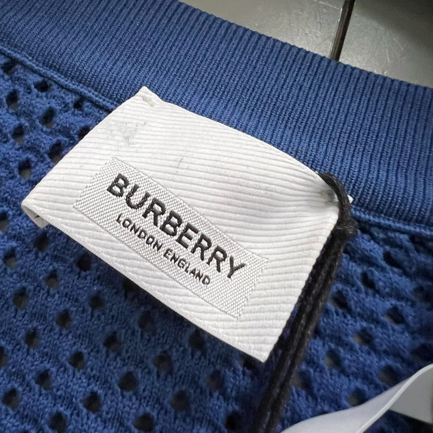Burberry Burberry Striped Mesh T-Shirt S Size US S / EU 44-46 / 1 - 4 Thumbnail