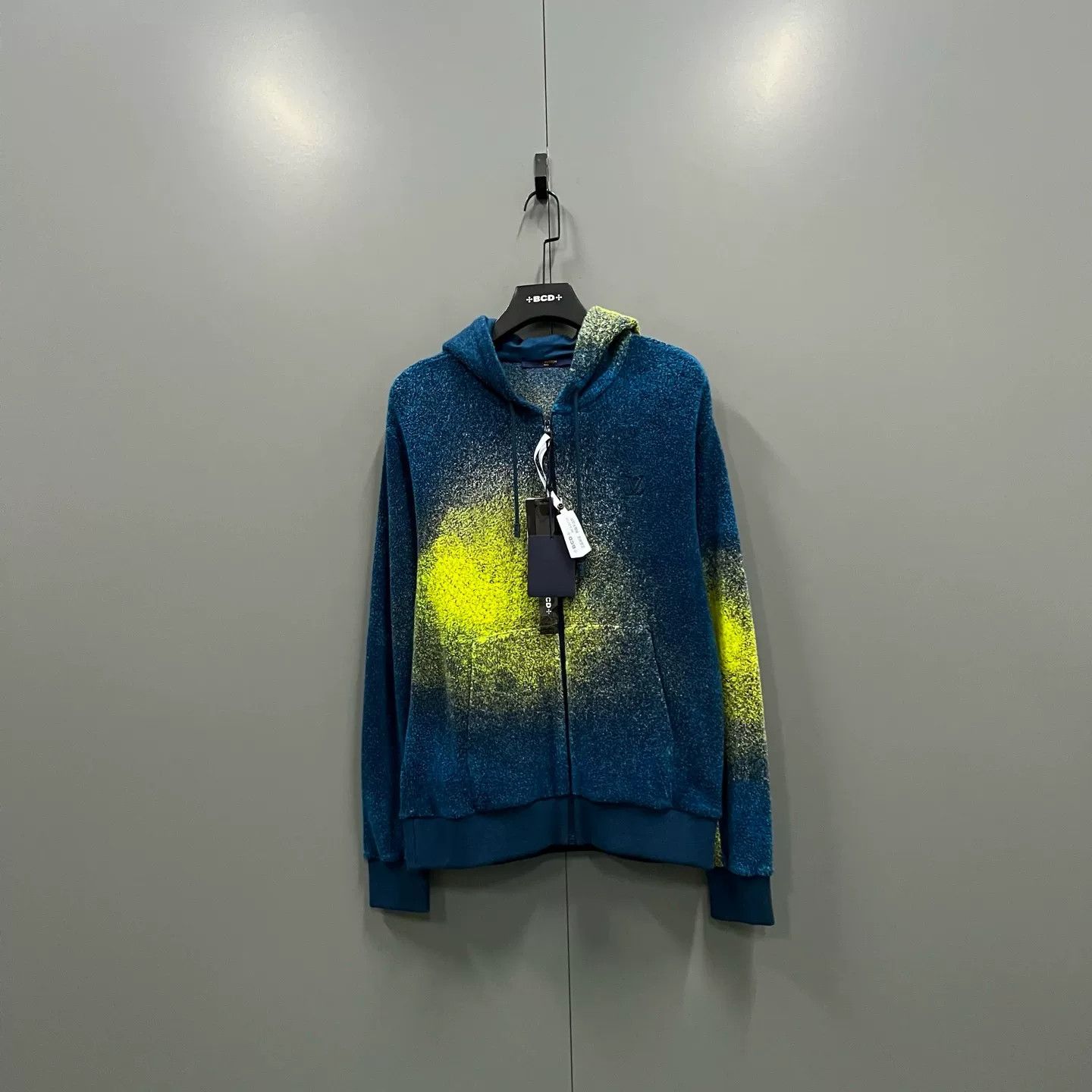 Louis Vuitton Louis Vuitton Spray Tie-dye Zip Hoodie S Size US S / EU 44-46 / 1 - 2 Thumbnail