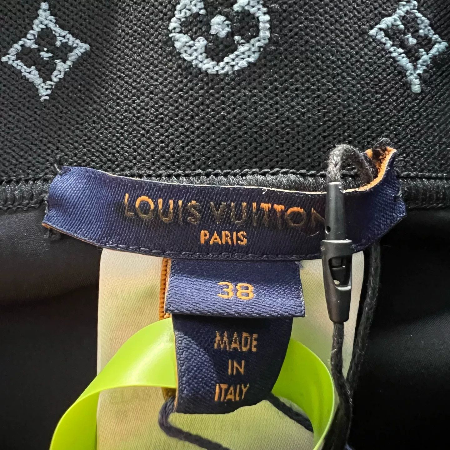 Louis Vuitton Louis Vuitton Monogram Waist Two-Tone Flared Pants 38 Size 27" / US 4 / IT 40 - 4 Thumbnail