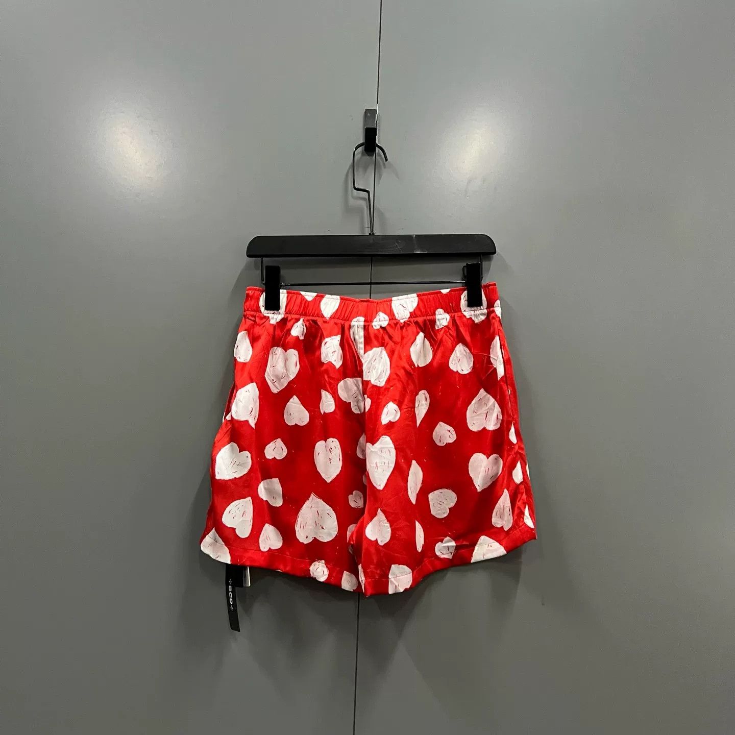 Balenciaga Balenciaga Heart Print Silk Shorts 36 Size 26" / US 2 / IT 38 - 3 Thumbnail