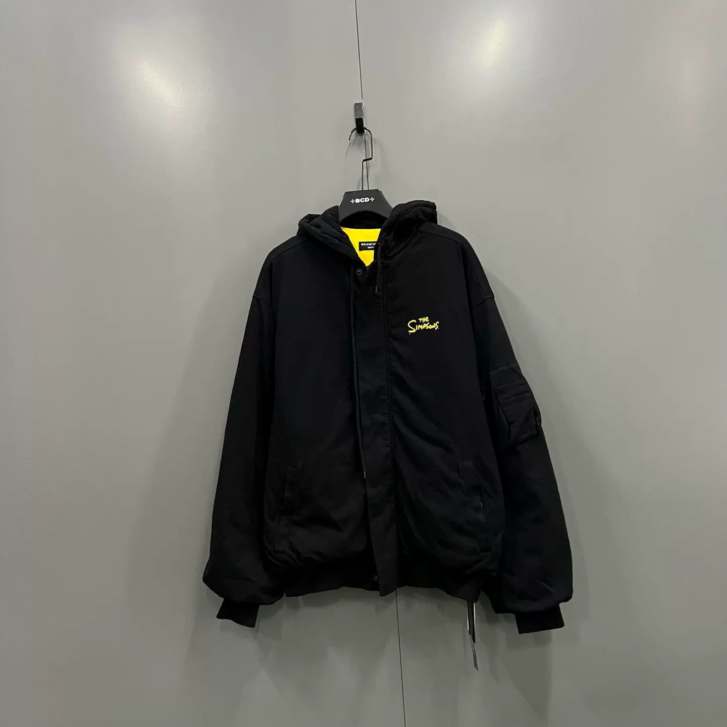 Balenciaga Balenciaga The Simpsons Graphic Hooded Jacket S Size US S / EU 44-46 / 1 - 2 Thumbnail
