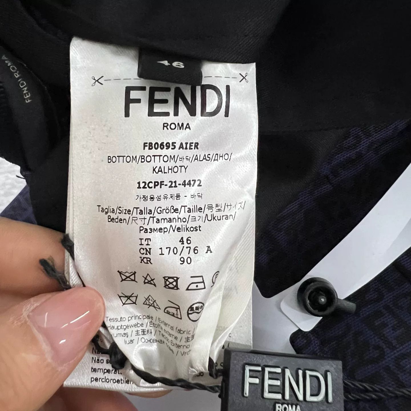 Fendi Fendi FF Monogram Print Shorts IT 46 Size US 30 / EU 46 - 5 Thumbnail