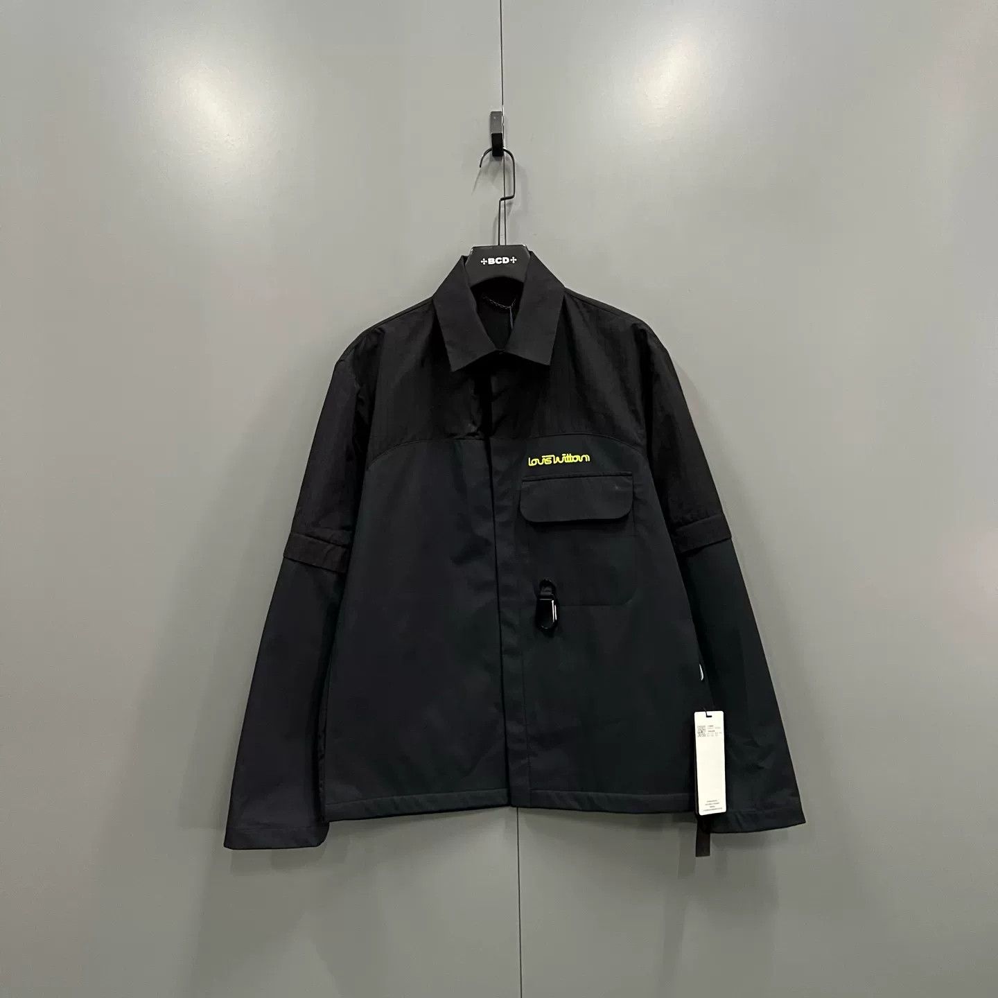 Louis Vuitton Louis Vuitton Logo Technical Shirt Jacket 50 Size US M / EU 48-50 / 2 - 2 Thumbnail