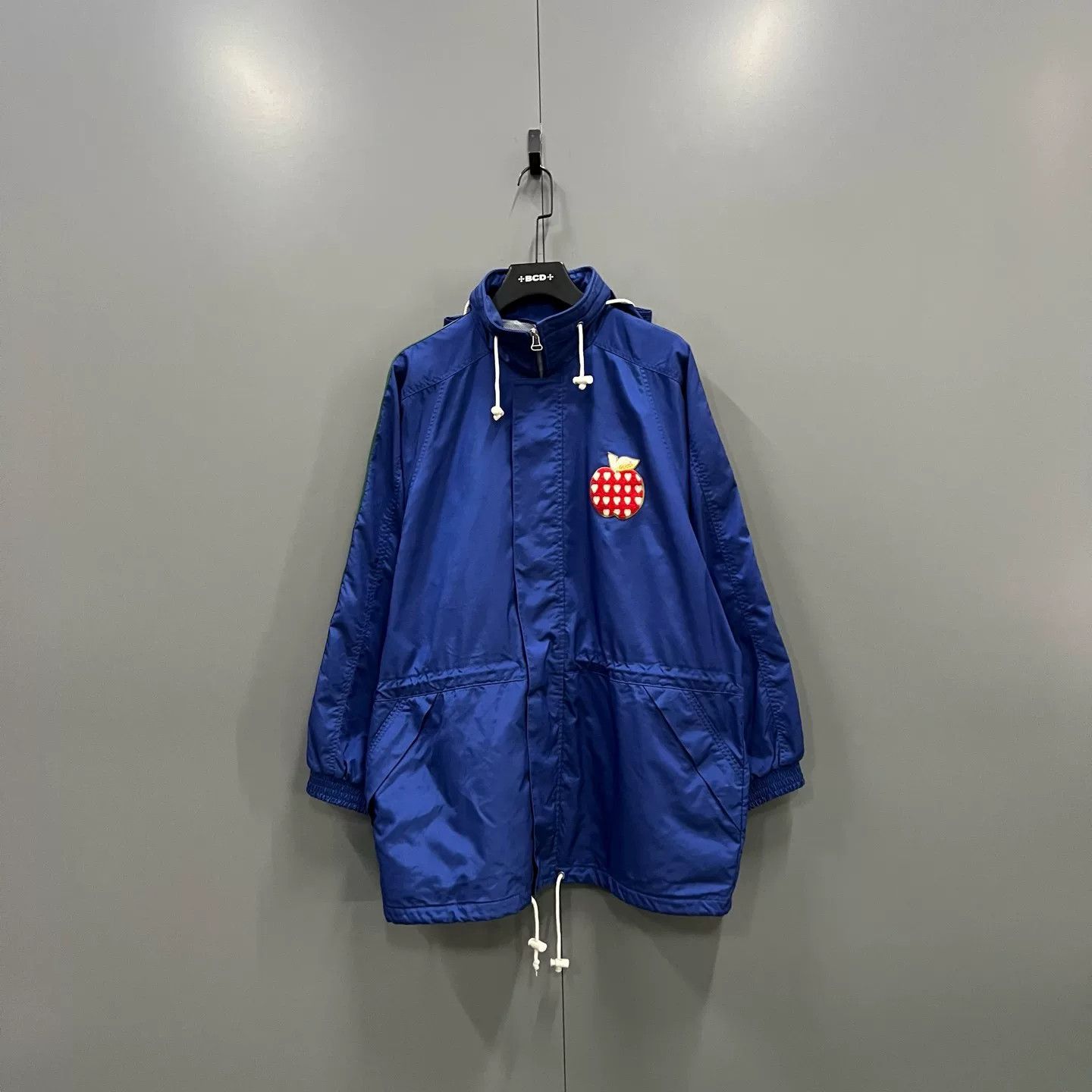 Gucci Gucci Apple Logo Nylon Windbreaker EU 48 Size US M / EU 48-50 / 2 - 2 Thumbnail