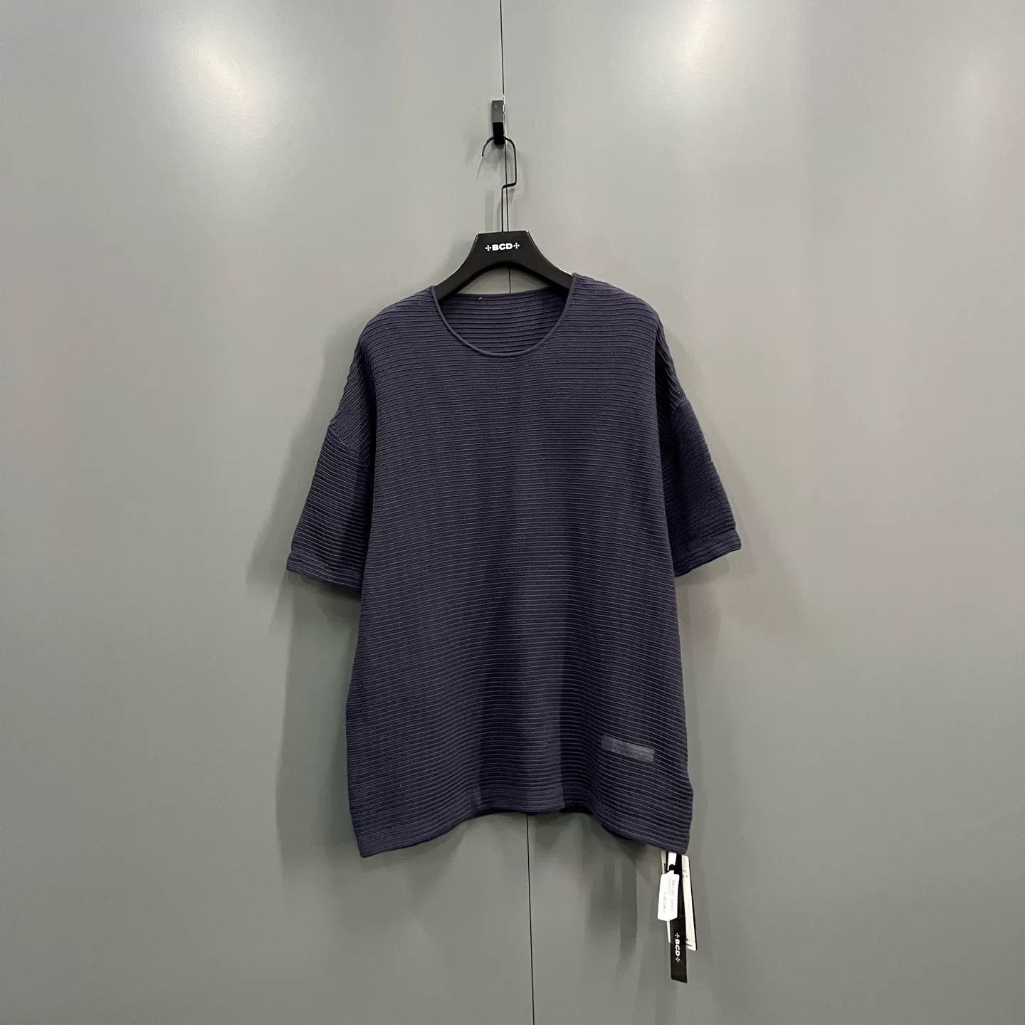 Dior Dior Ribbed Cotton Blend Short Sleeve Shirt XL Size US XL / EU 56 / 4 - 2 Thumbnail