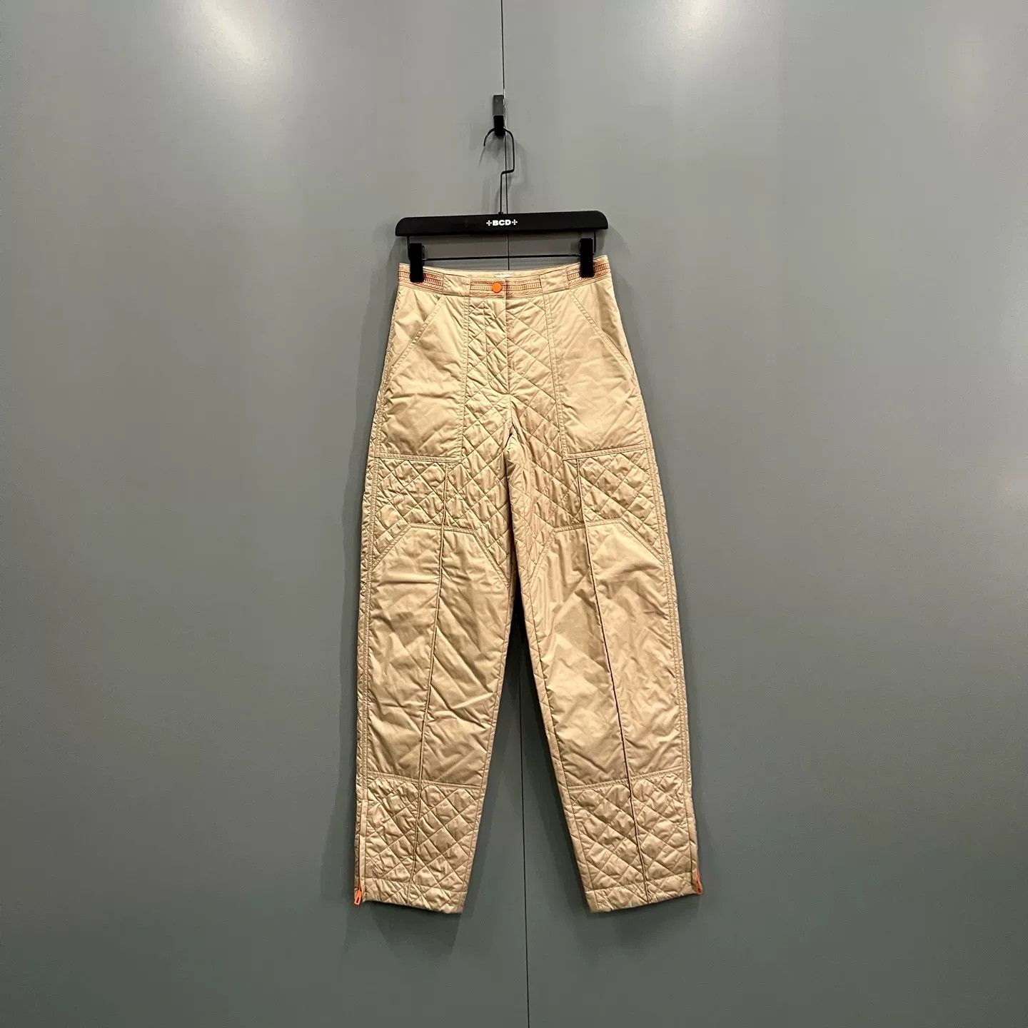 Hermes Hermes Quilted Cashmere Blend Pants 34 Size 25" / US 0 / IT 36 - 2 Thumbnail