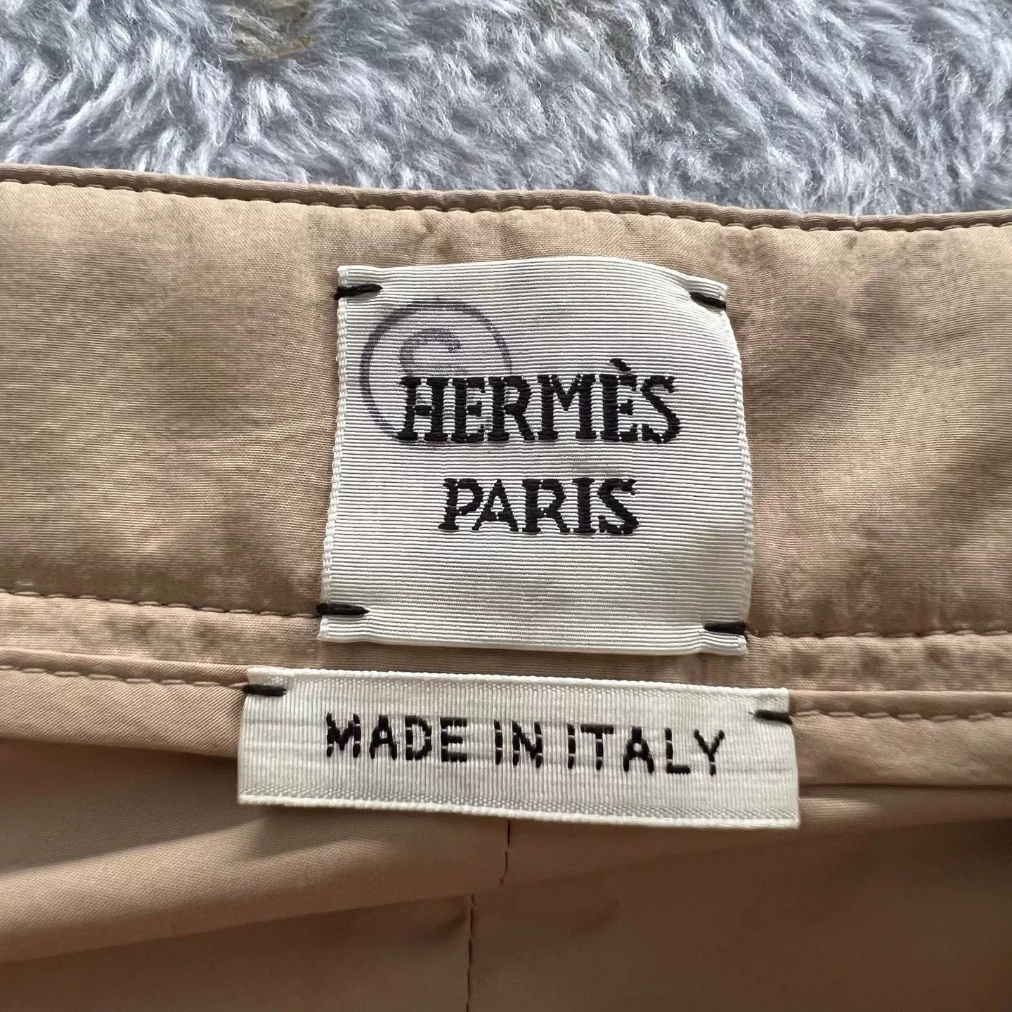 Hermes Hermes Quilted Cashmere Blend Pants 34 Size 25" / US 0 / IT 36 - 4 Thumbnail
