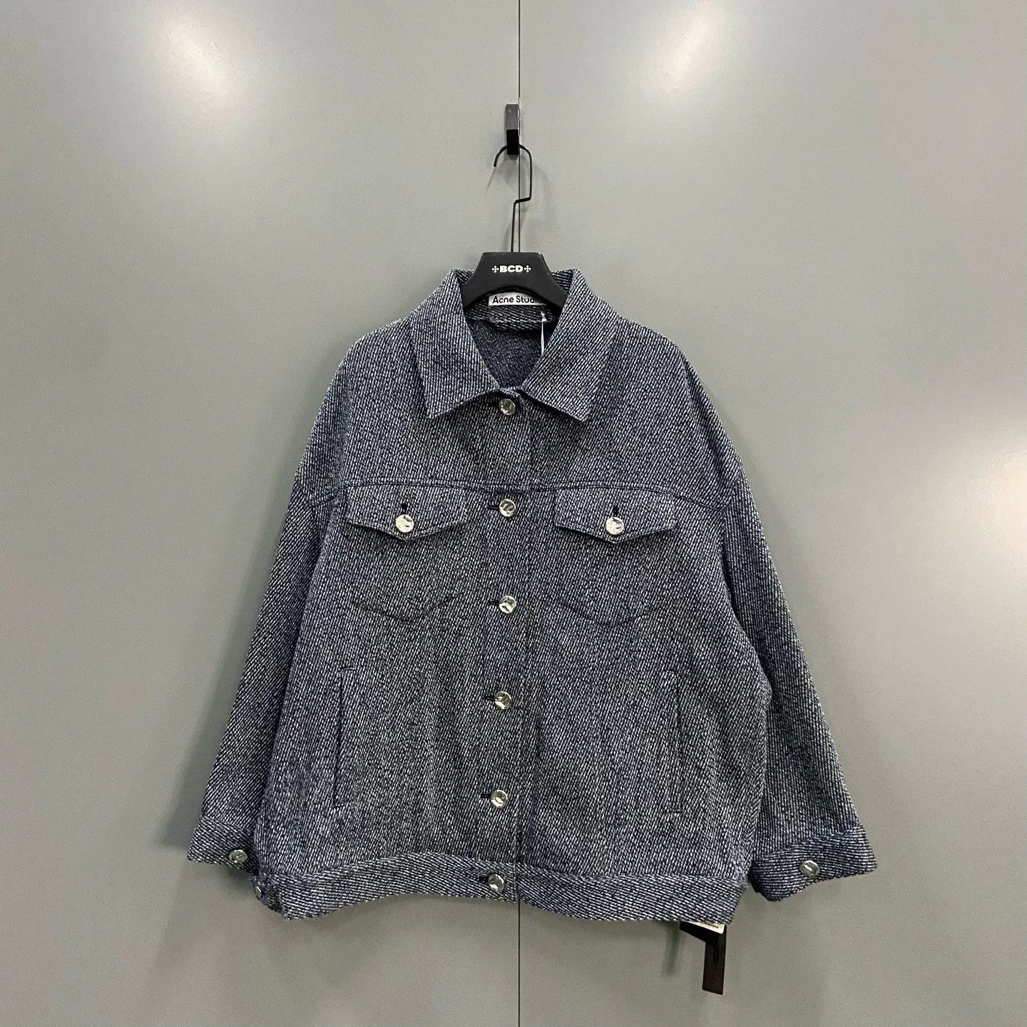 Acne Studios Acne Studios Mixed Knit Jacket Size L Size L / US 10 / IT 46 - 2 Thumbnail