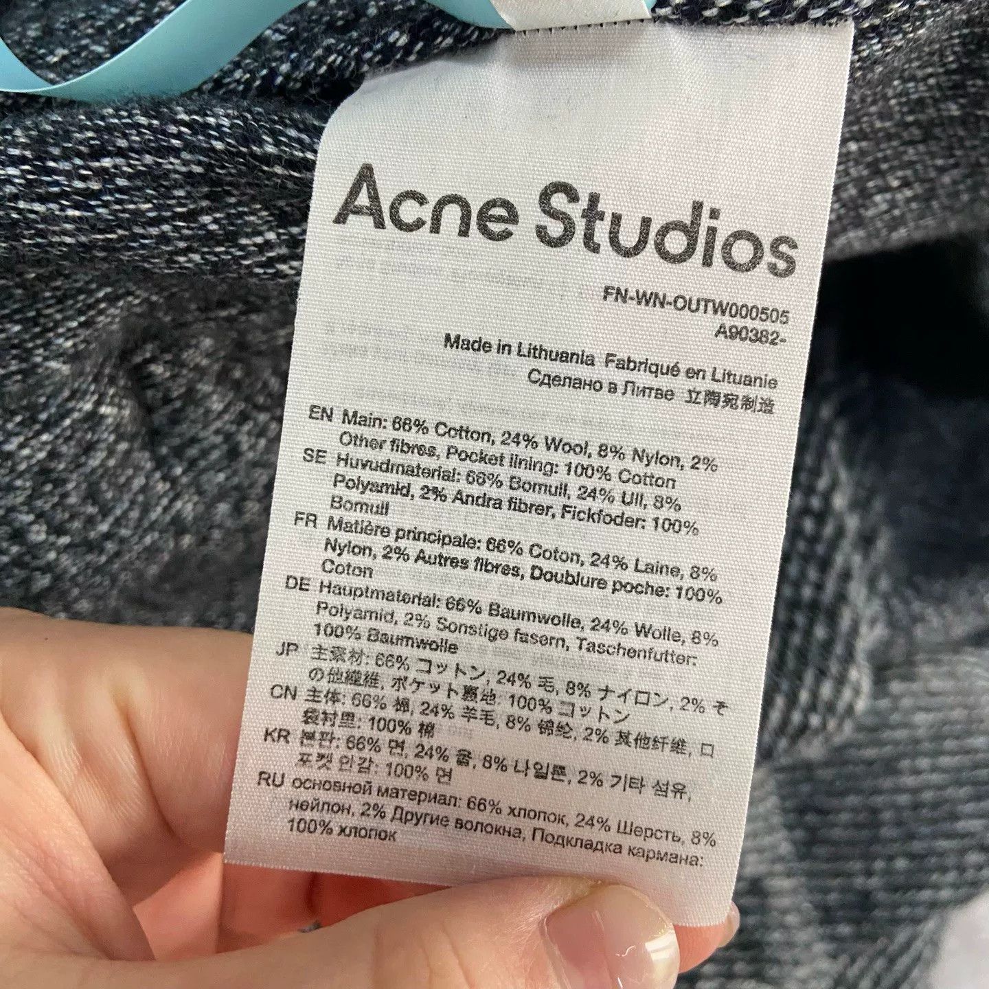Acne Studios Acne Studios Mixed Knit Jacket Size L Size L / US 10 / IT 46 - 5 Thumbnail