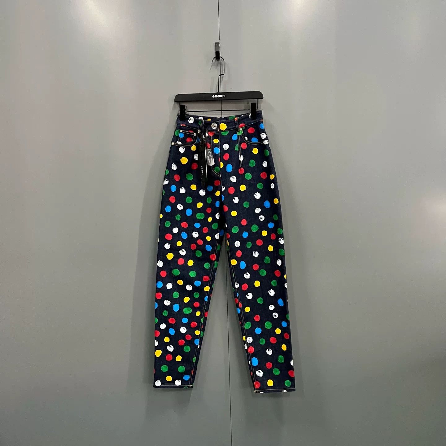 Louis Vuitton Louis Vuitton Painted Dots Jeans 27 Size 27" / US 4 / IT 40 - 2 Thumbnail