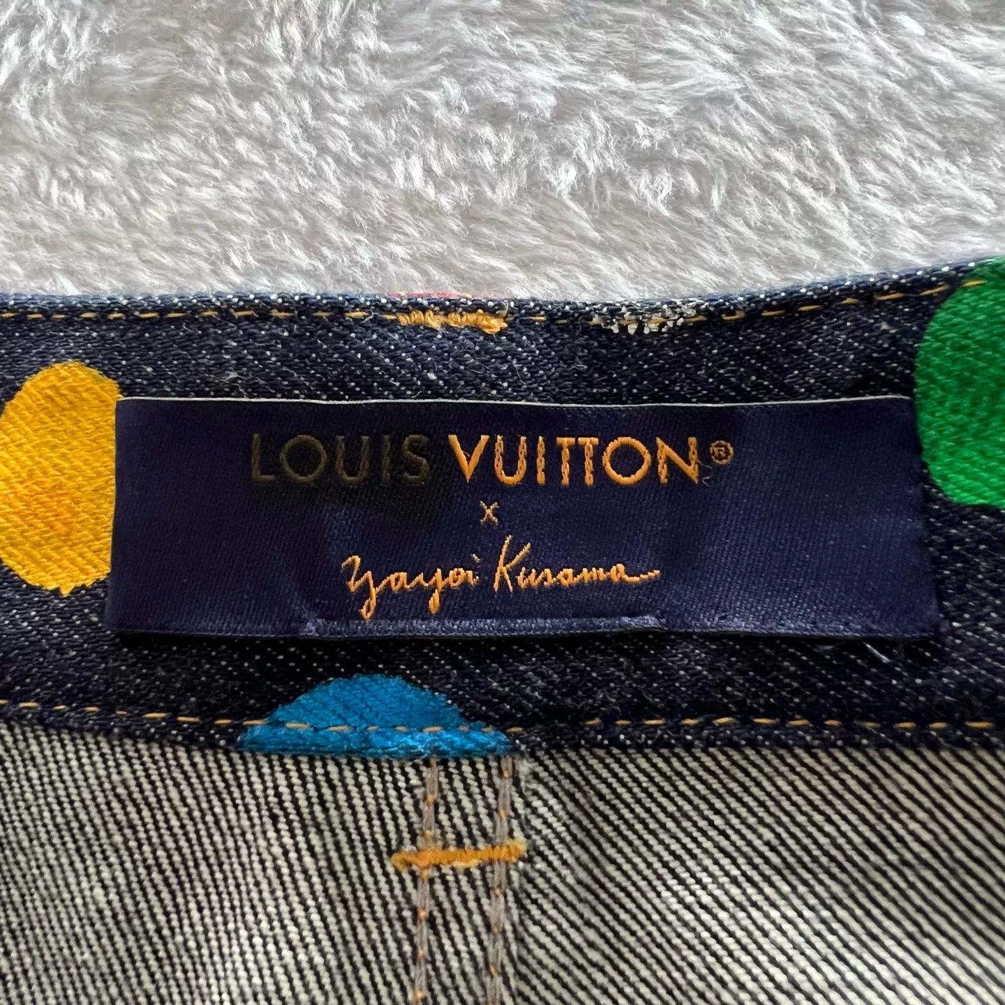 Louis Vuitton Louis Vuitton Painted Dots Jeans 27 Size 27" / US 4 / IT 40 - 4 Thumbnail