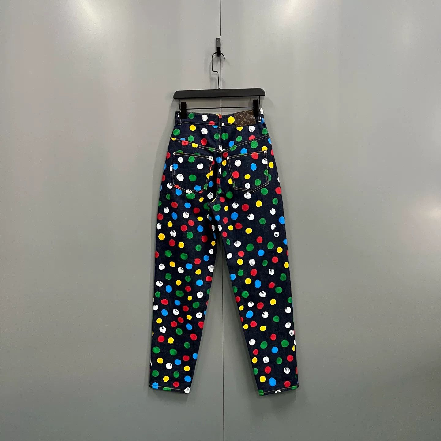Louis Vuitton Louis Vuitton Painted Dots Jeans 27 Size 27" / US 4 / IT 40 - 3 Thumbnail