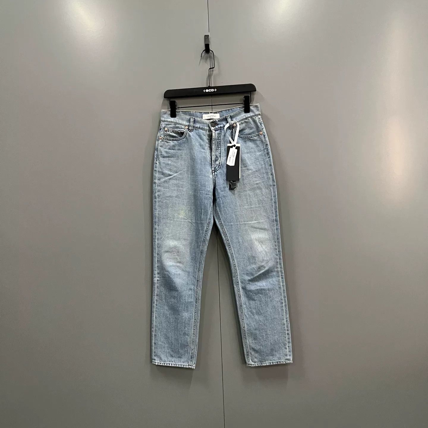 Valentino Valentino Blue Washed Denim Jeans 27 Size 27" / US 4 / IT 40 - 2 Thumbnail
