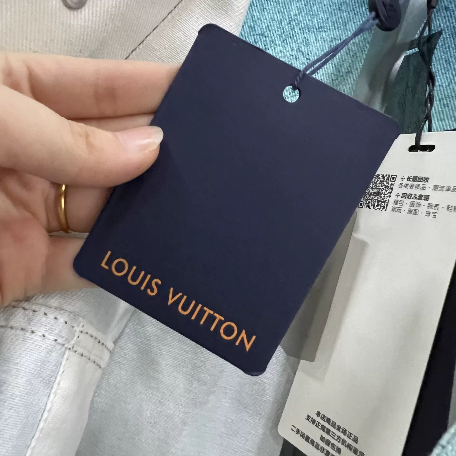 Louis Vuitton Louis Vuitton Spray Monogram Denim Jacket 50 Size US M / EU 48-50 / 2 - 7 Thumbnail