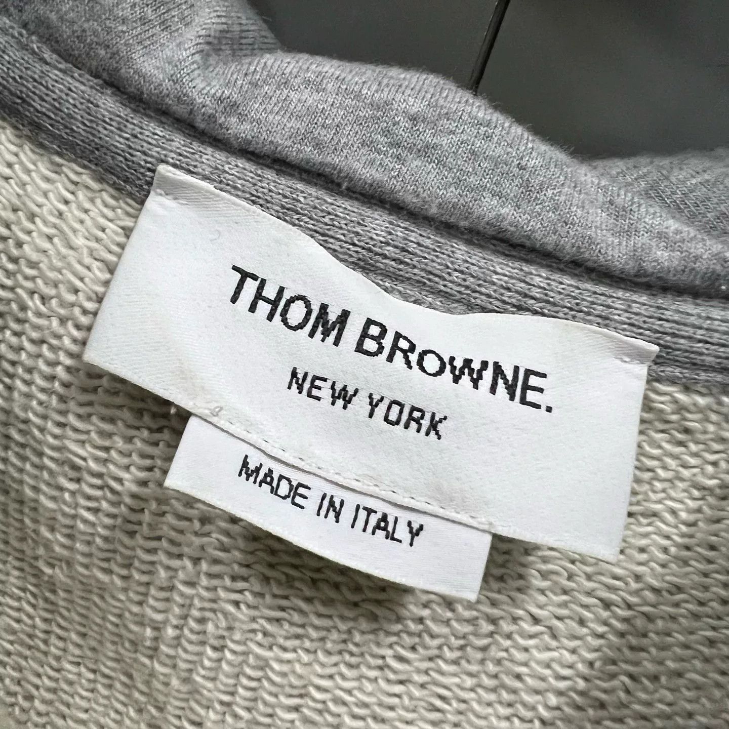 Thom Browne Thom Browne 4-Bar Gray Hoodie Size 2 Size US M / EU 48-50 / 2 - 4 Thumbnail