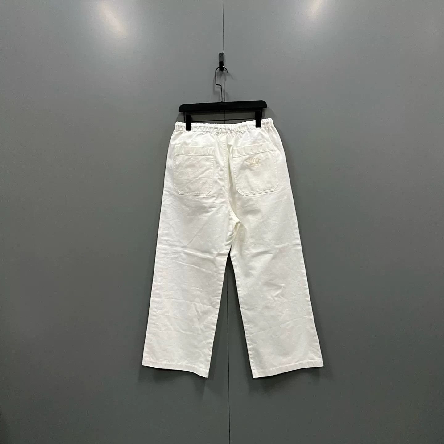 Gucci Gucci SS23 White Drawstring Wide Leg Pants 48 Size US 32 / EU 48 - 3 Thumbnail