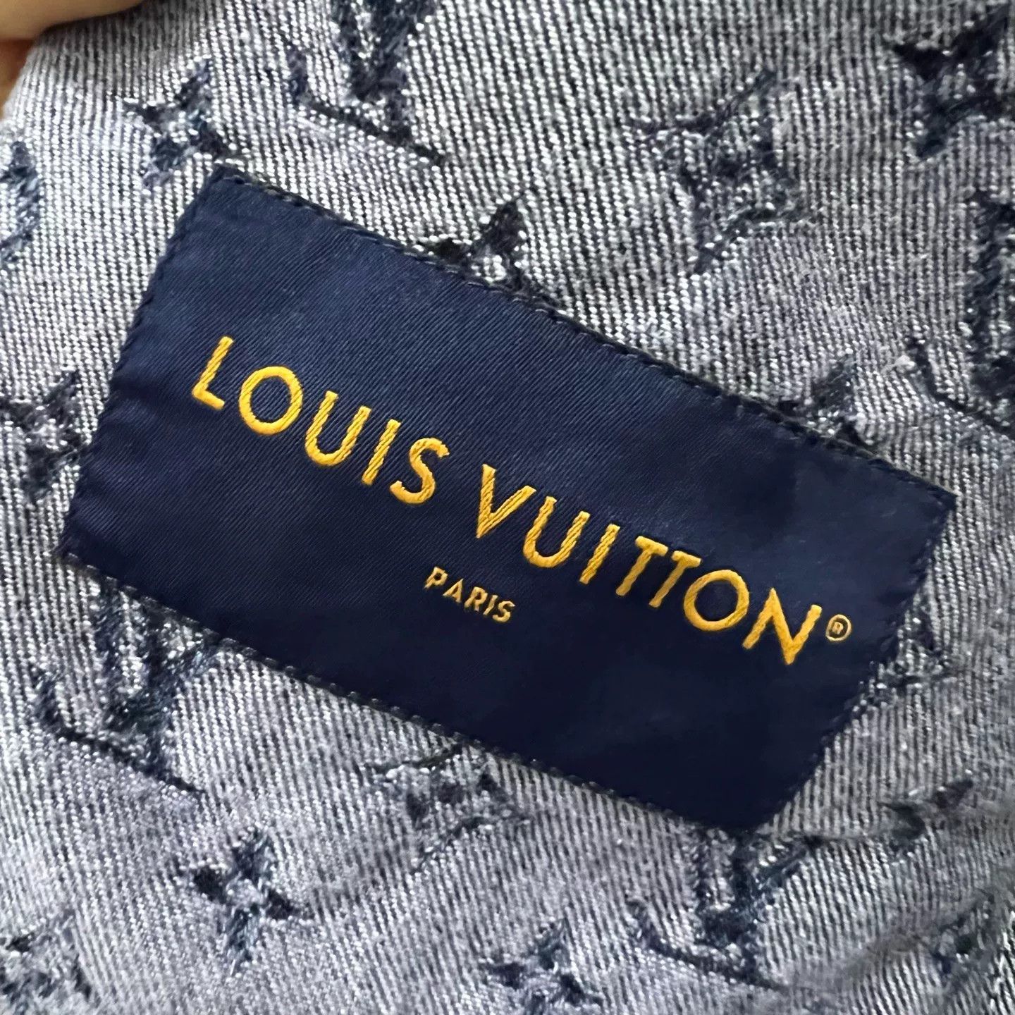 Louis Vuitton Louis Vuitton Monogram Distressed Denim Jacket 50 Size US M / EU 48-50 / 2 - 4 Thumbnail