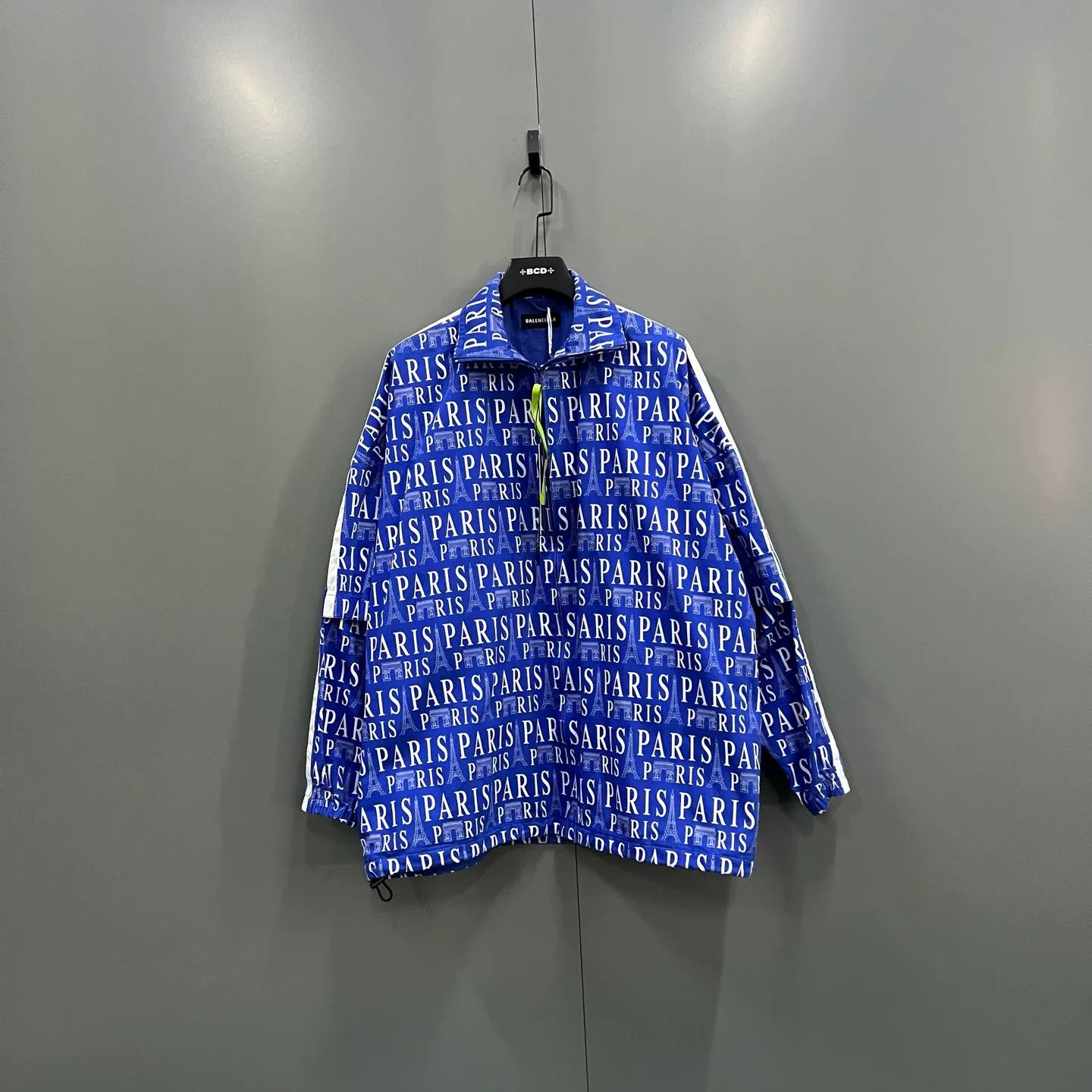 Balenciaga Balenciaga Eiffel Tower Print Zip Jacket 44 Size US S / EU 44-46 / 1 - 2 Thumbnail