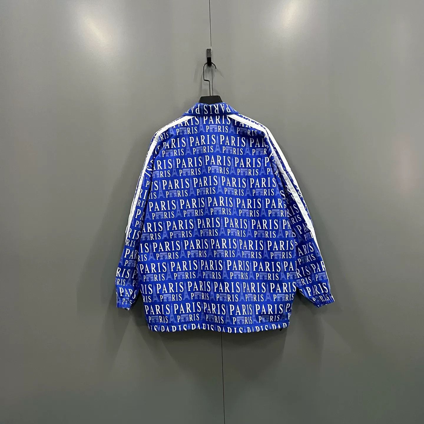 Balenciaga Balenciaga Eiffel Tower Print Zip Jacket 44 Size US S / EU 44-46 / 1 - 3 Thumbnail