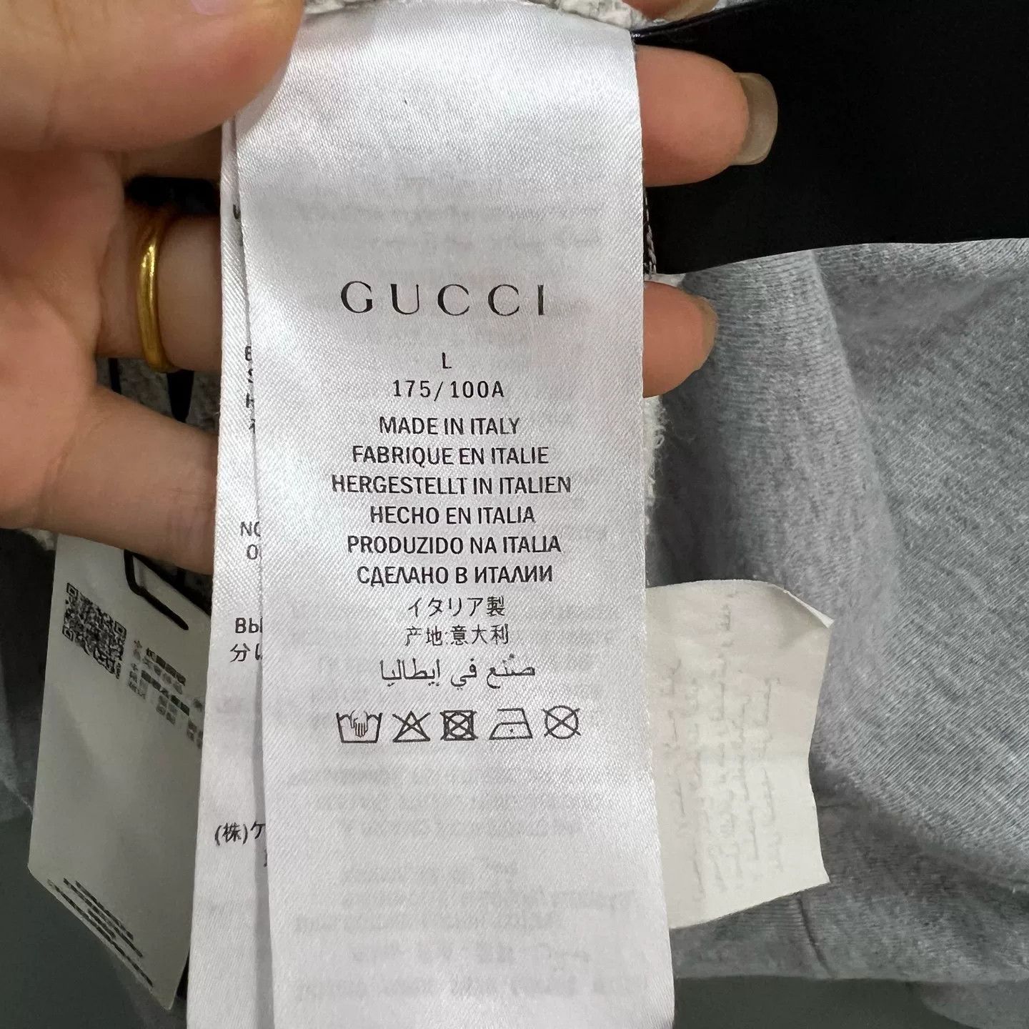 Gucci Gucci LA Patch Logo Sweatshirt Size L Size US L / EU 52-54 / 3 - 5 Thumbnail