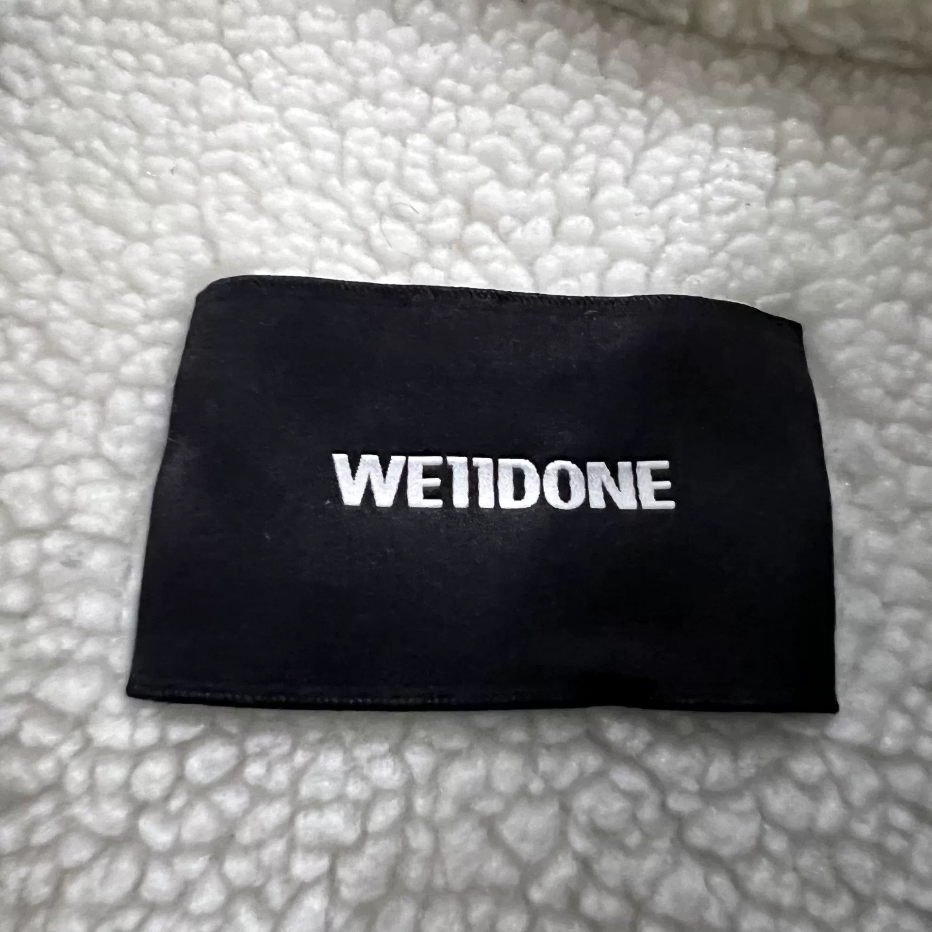 WE11DONE WE11DONE Washed Hooded Sherpa Denim Jacket XS Size US XS / EU 42 / 0 - 4 Thumbnail