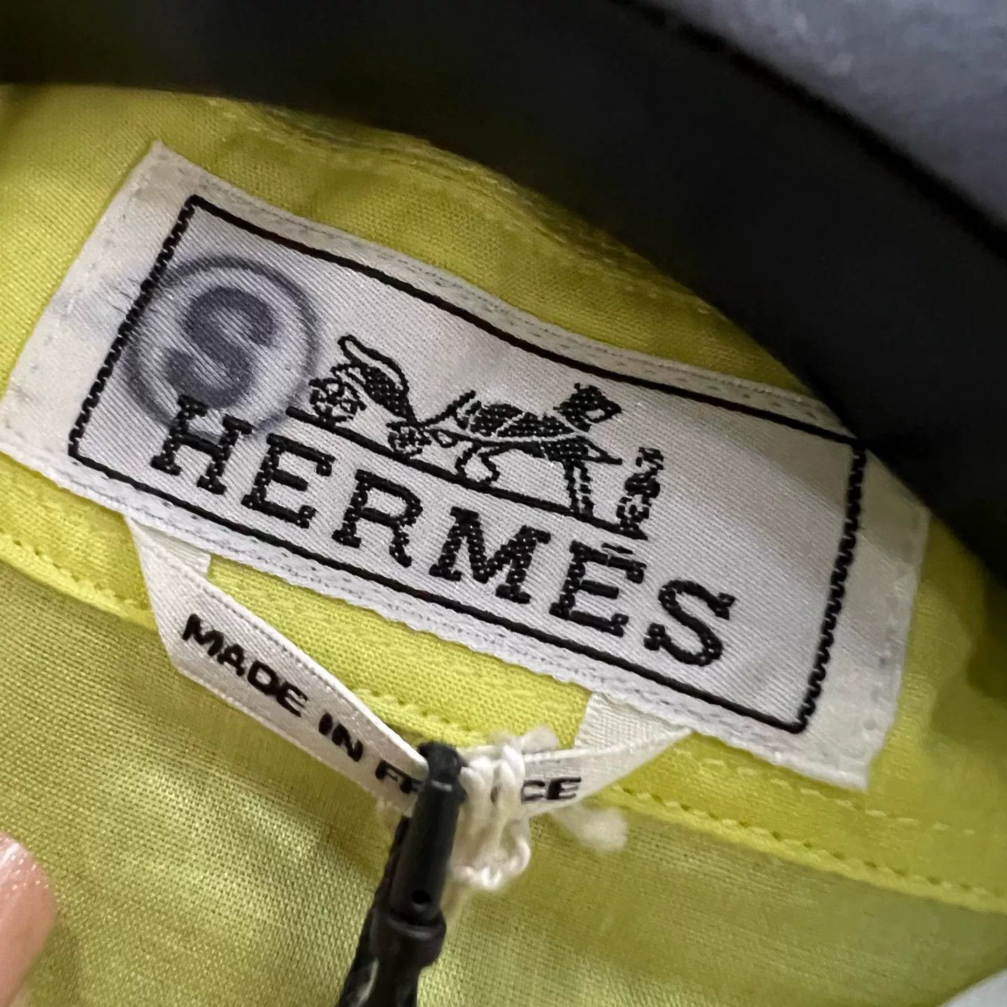 Hermes Hermes Seahorse Print Half-Zip Shirt EU 40 Size US M / EU 48-50 / 2 - 4 Thumbnail