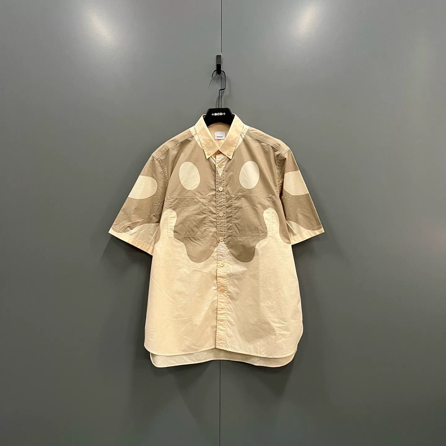Burberry Burberry Ripple Print Short Sleeve Shirt XL Size US XL / EU 56 / 4 - 2 Thumbnail