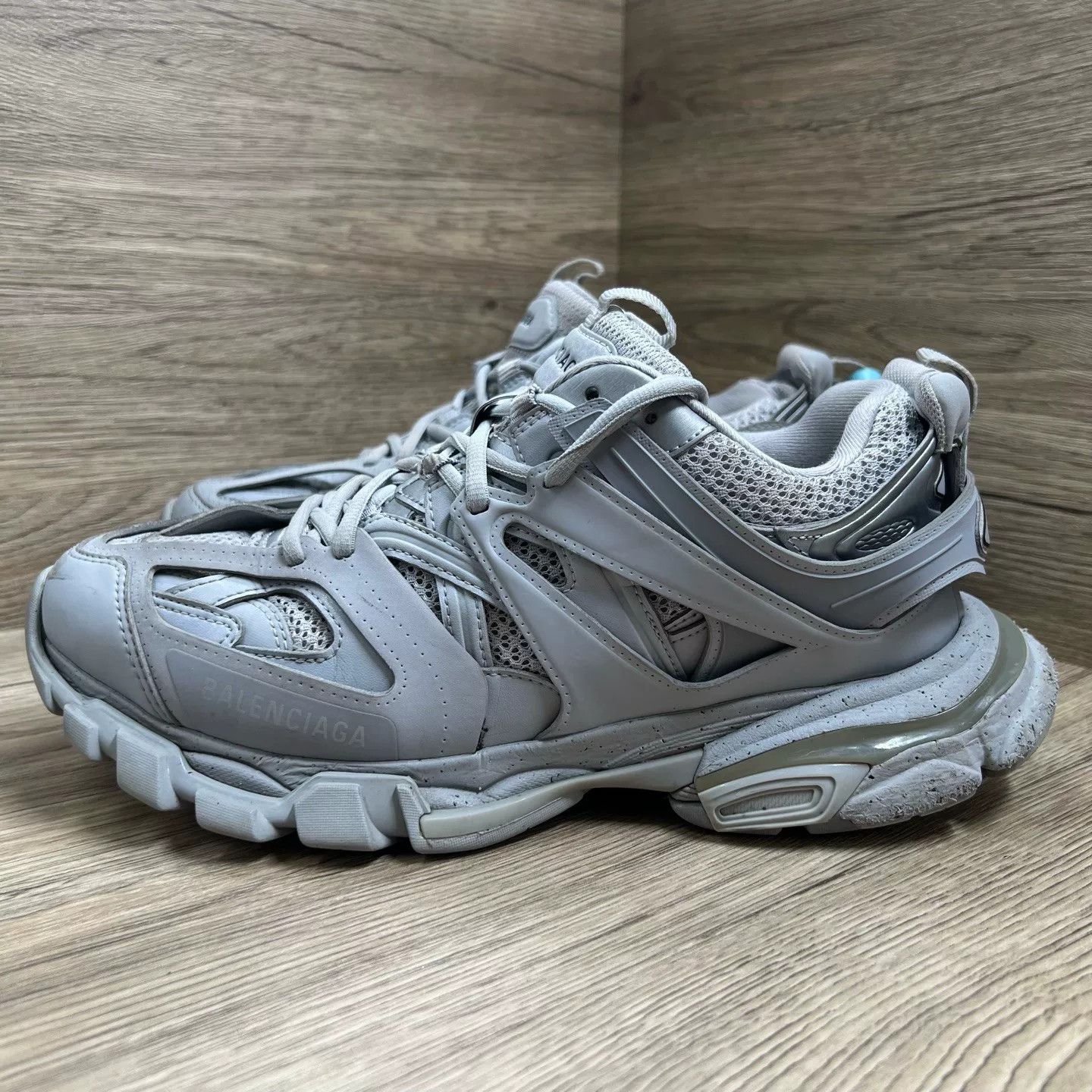 Balenciaga Balenciaga Gray Track Sneakers EU 41 Size US 8 / EU 41 - 2 Thumbnail