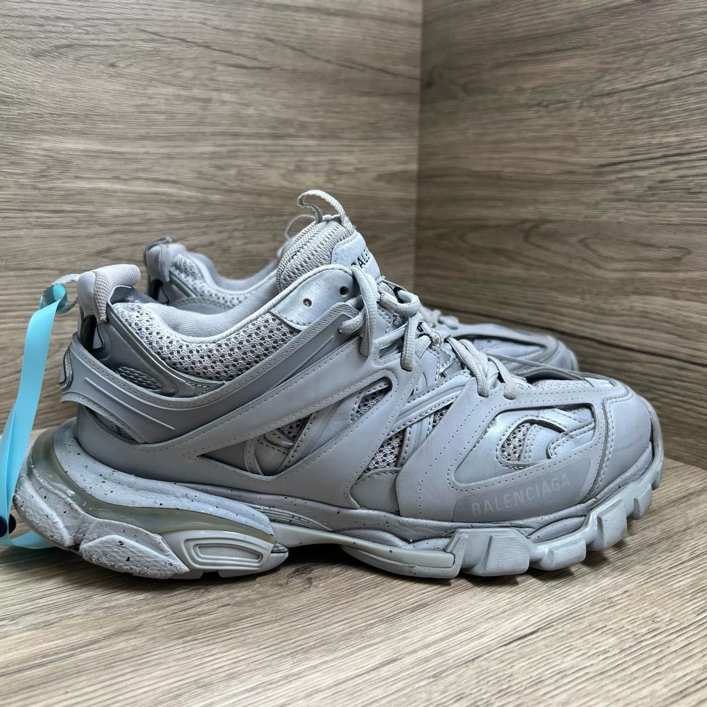 Balenciaga Balenciaga Gray Track Sneakers EU 41 Size US 8 / EU 41 - 5 Thumbnail