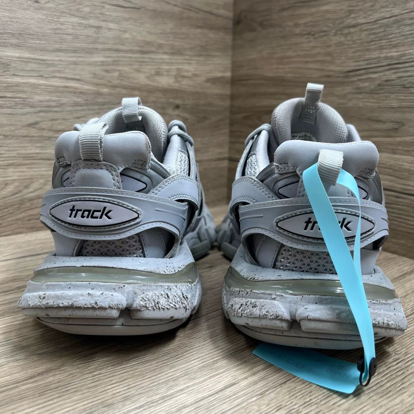 Balenciaga Balenciaga Gray Track Sneakers EU 41 Size US 8 / EU 41 - 6 Thumbnail