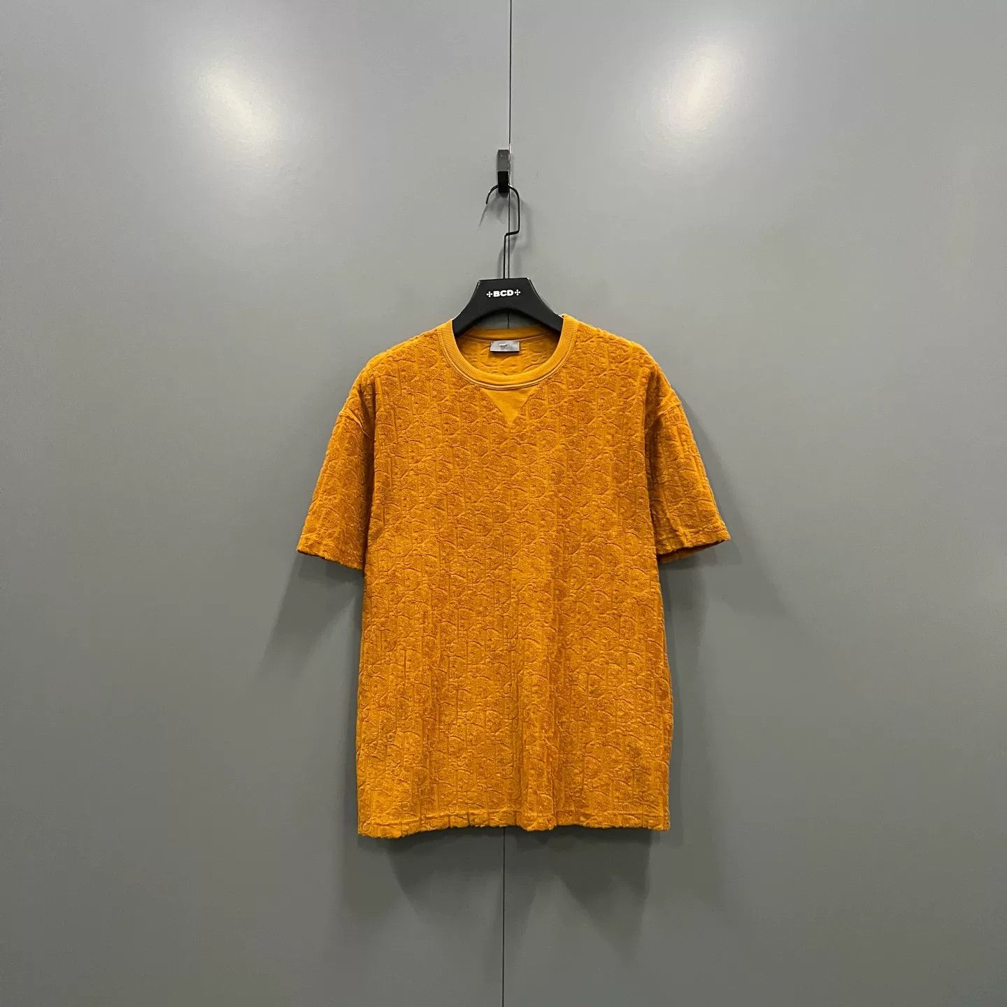 Dior Dior Oblique Embossed Cotton T-Shirt M Size US M / EU 48-50 / 2 - 2 Thumbnail