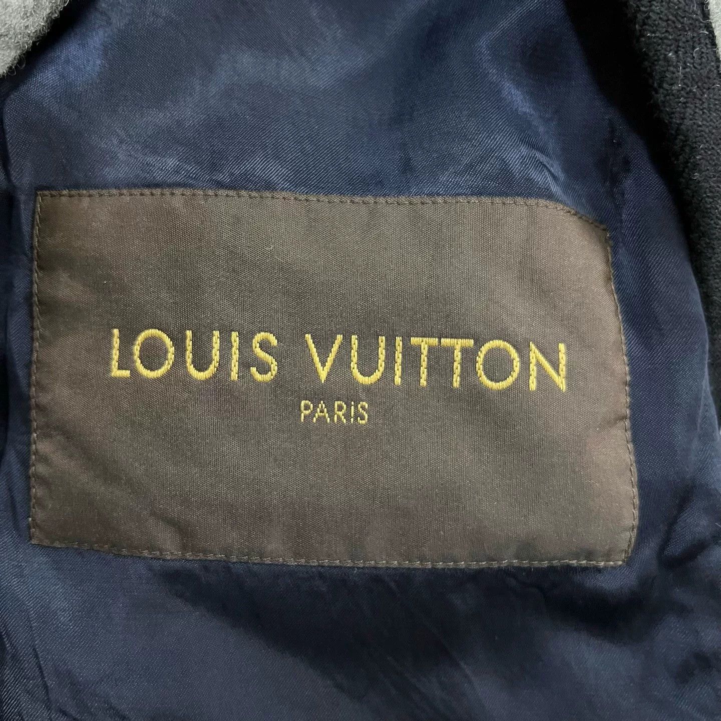 Louis Vuitton Louis Vuitton Navy Zip Cotton Jacket Size 44 Size US S / EU 44-46 / 1 - 4 Thumbnail